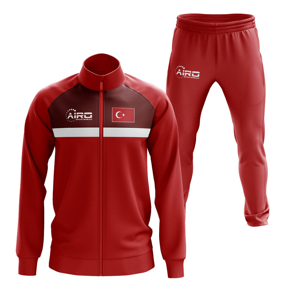 Turkey Concept Football Tracksuit (Red)_0