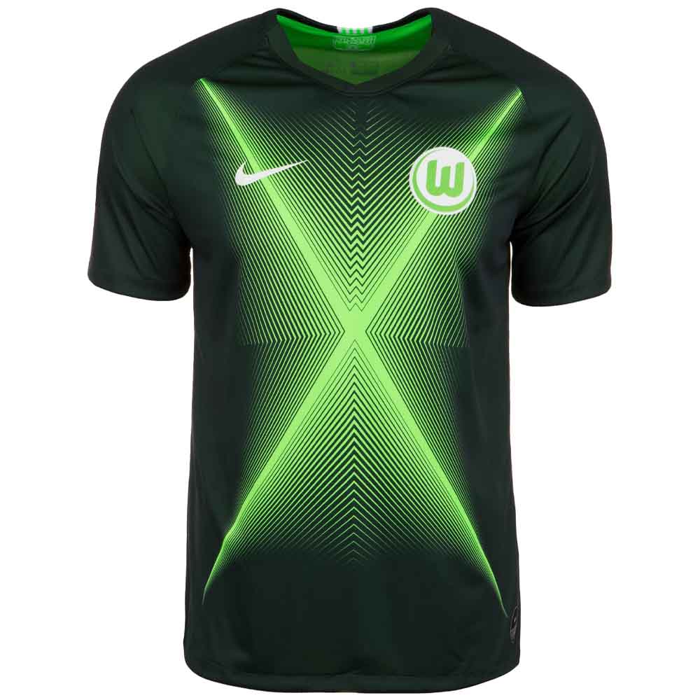 2019-2020 VFL Wolfsburg Home Nike Football Shirt_0