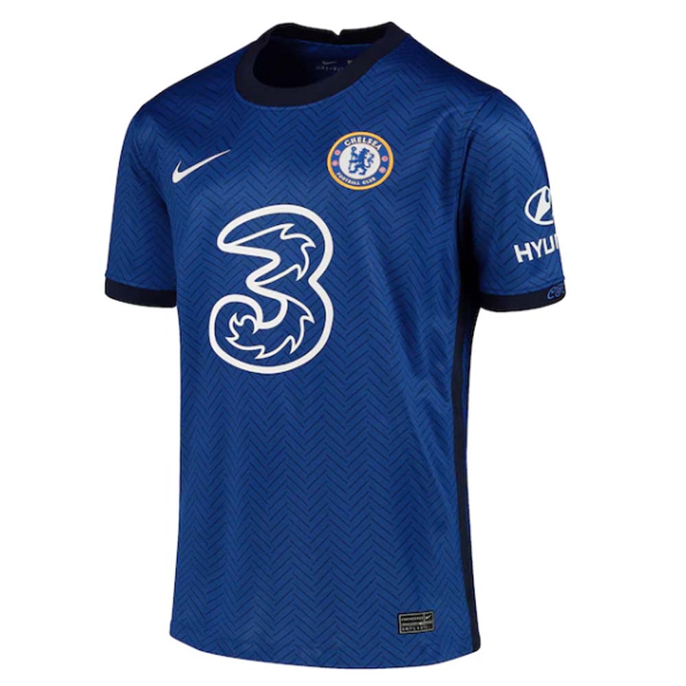 2020-2021 Chelsea Home Nike Football Shirt (Kids)_0