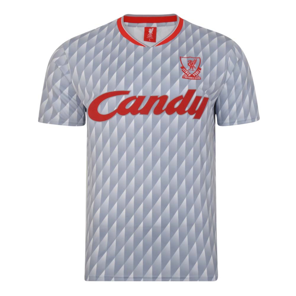 Liverpool FC 1990 Away Retro Football Shirt_0