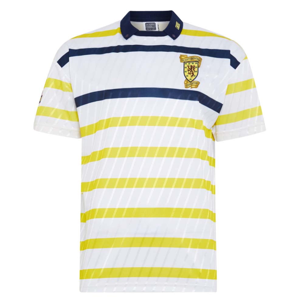 Scotland 1990 Away Retro Football Shirt_0