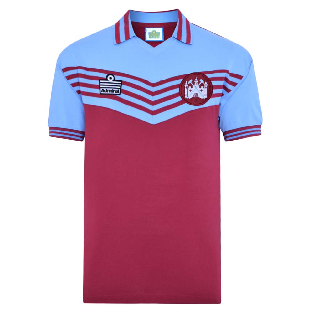 West Ham United 1980 Admiral Retro Shirt_0