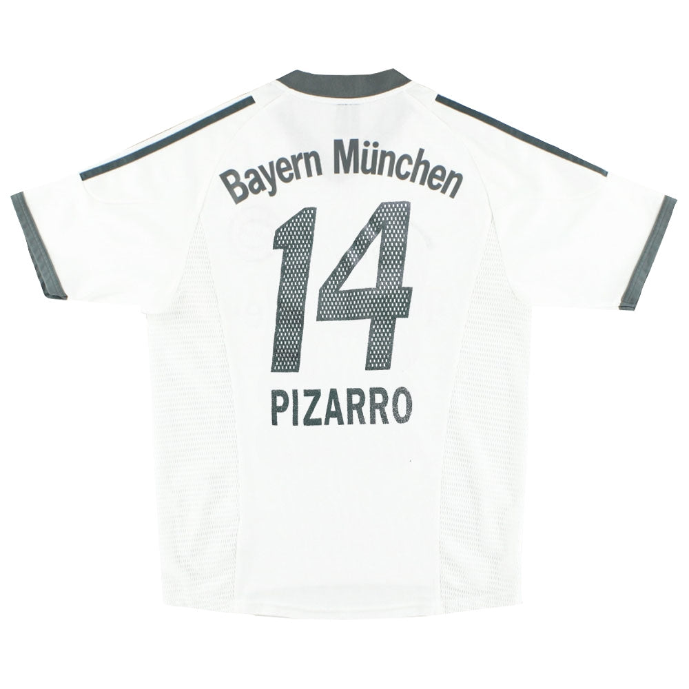Bayern Munich 2002-04 Away Shirt Pizarro #14 ((Good) M)_0