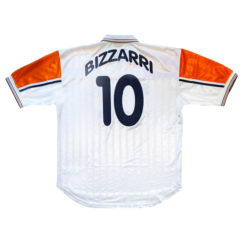 AC Pistoiese 1998-99 Match Worn Away Shirt (Bizzarri #10) ((Very Good) XXL)_0