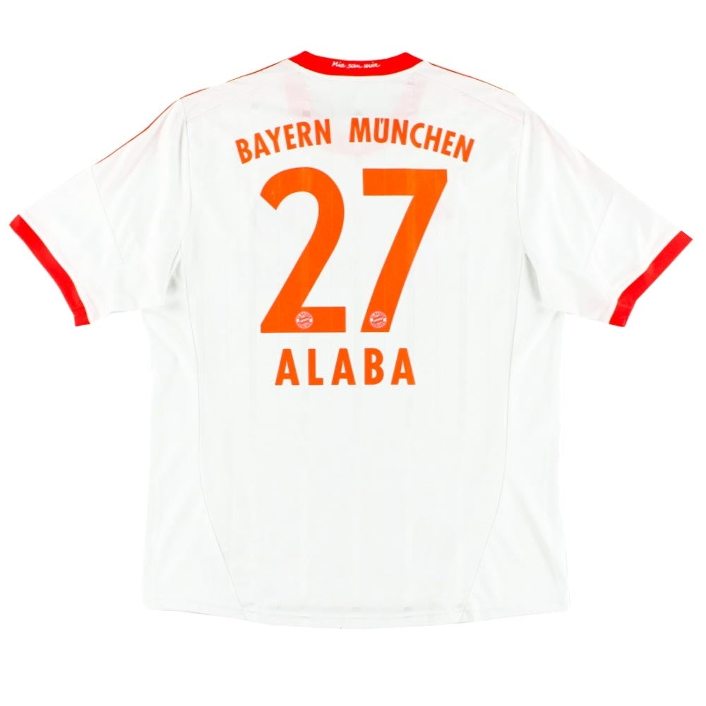 Bayern Munich 2012-13 Away Shirt (Alaba #27) ((Fair) XXL)_0