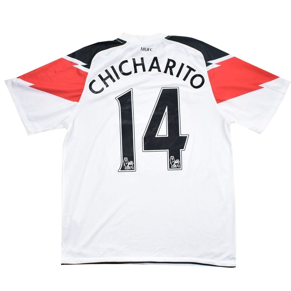 Manchester United 2010-11 Away Shirt (Chicharito #14) ((Very Good) S)_0