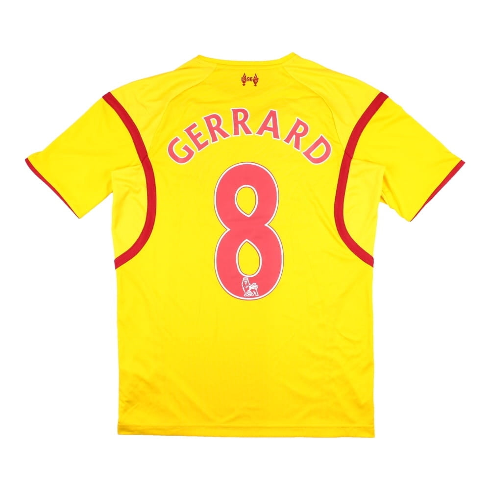 Liverpool 2014-15 Away Shirt (Gerrard #8) ((Excellent) M)_0