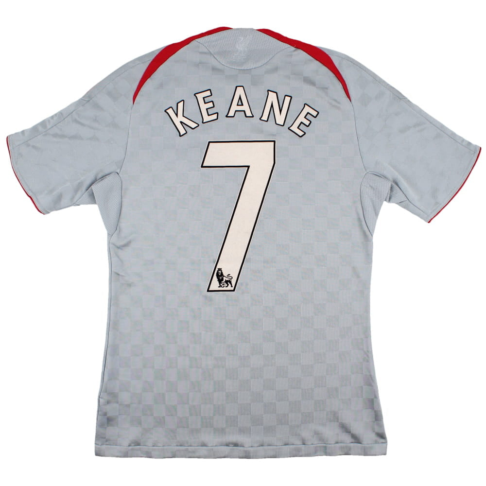 Liverpool 2008-09 Away Shirt (Keane #7)(S) (Excellent)_0