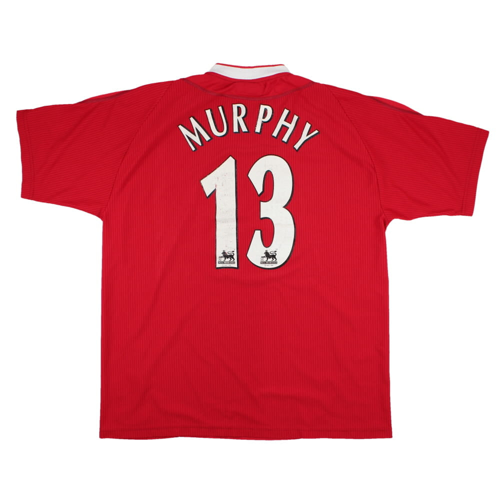 Liverpool 2002-04 Home Shirt (L) Murphy #13 (Good)_0