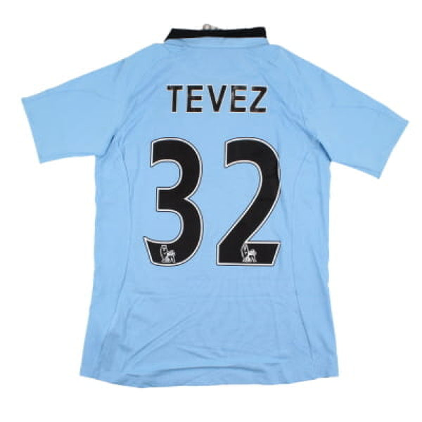 サッカーウェアセット（Manchester City、ドイツ代表、L.B.） Manchester City 2012-13 Home Shirt (LB) Tevez #32 (Mint)