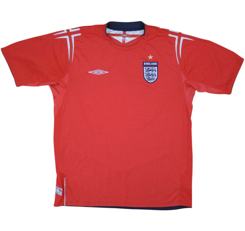 England 2004-06 Away Umbro Shirt (XXL) (Excellent)_0