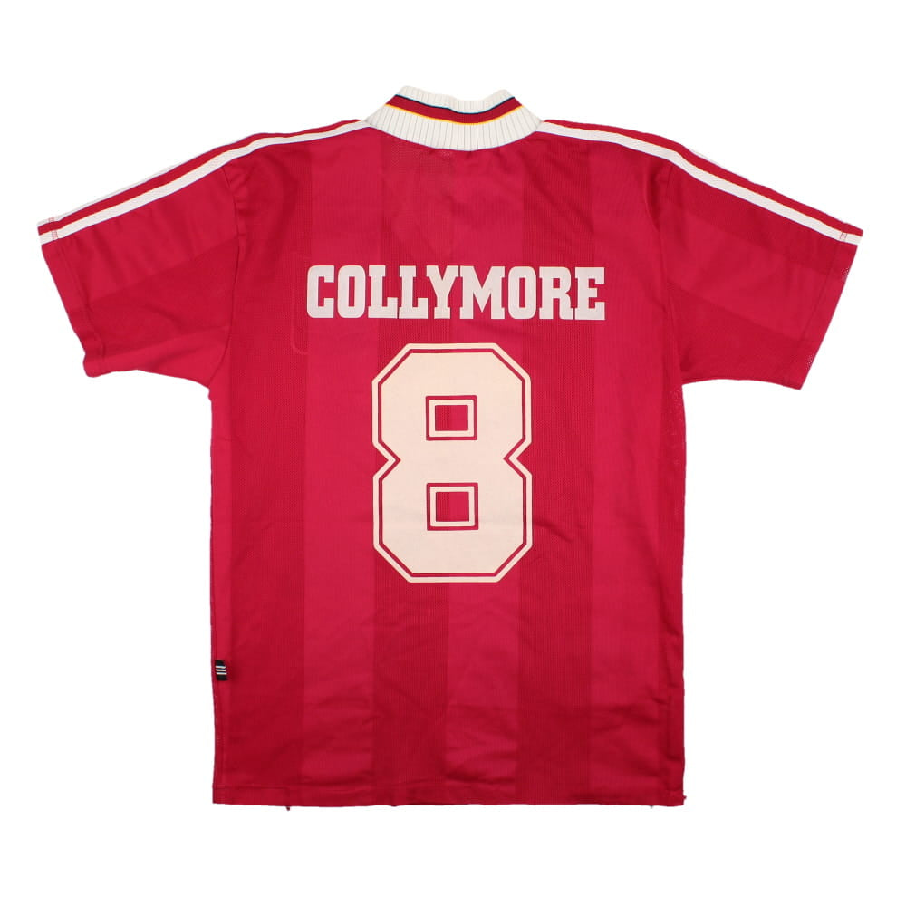 Liverpool 1995-96 Home Shirt (S) Collymore #8 (Good)_0