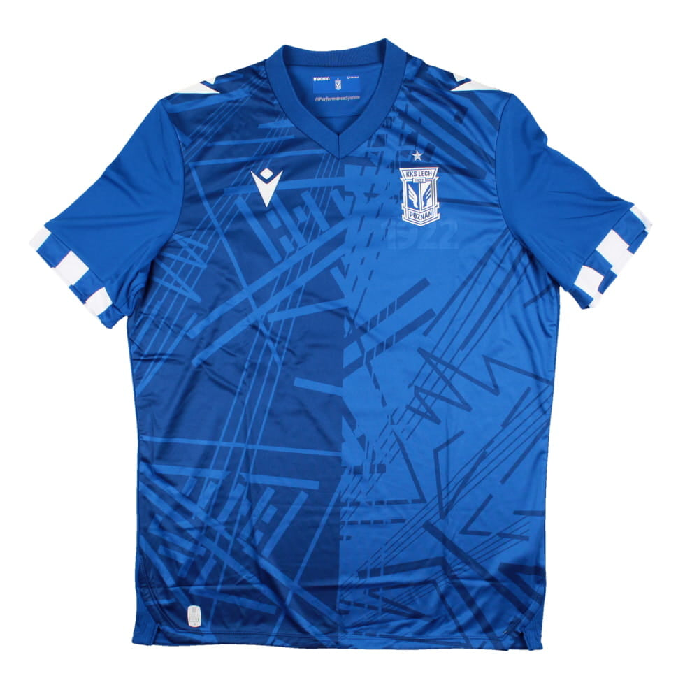 2022-2023 Lech Poznan Home Shirt (L) Velde #23 (Excellent)_1