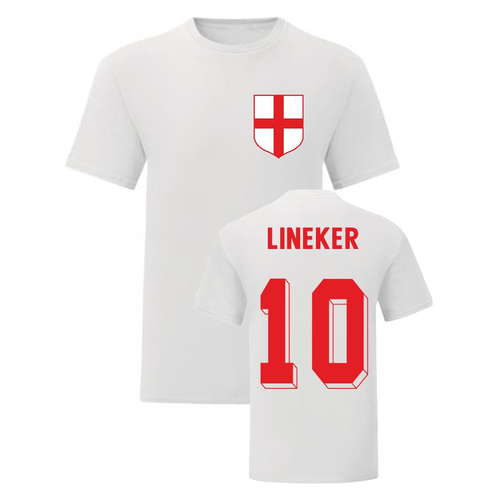 Gary Lineker England National Hero Tee (White)_0