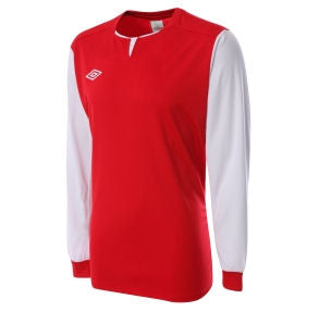 Umbro Aston LS Teamwear Shirt (light (red)_0