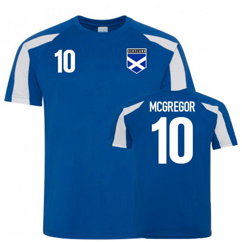 Scotland Sports Training Jersey (McGregor 10)_0
