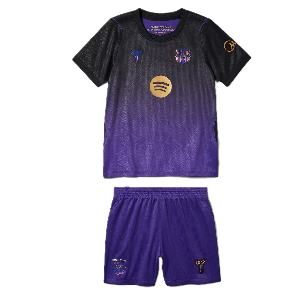 Barcelona 2026/27 Away Kids Kit