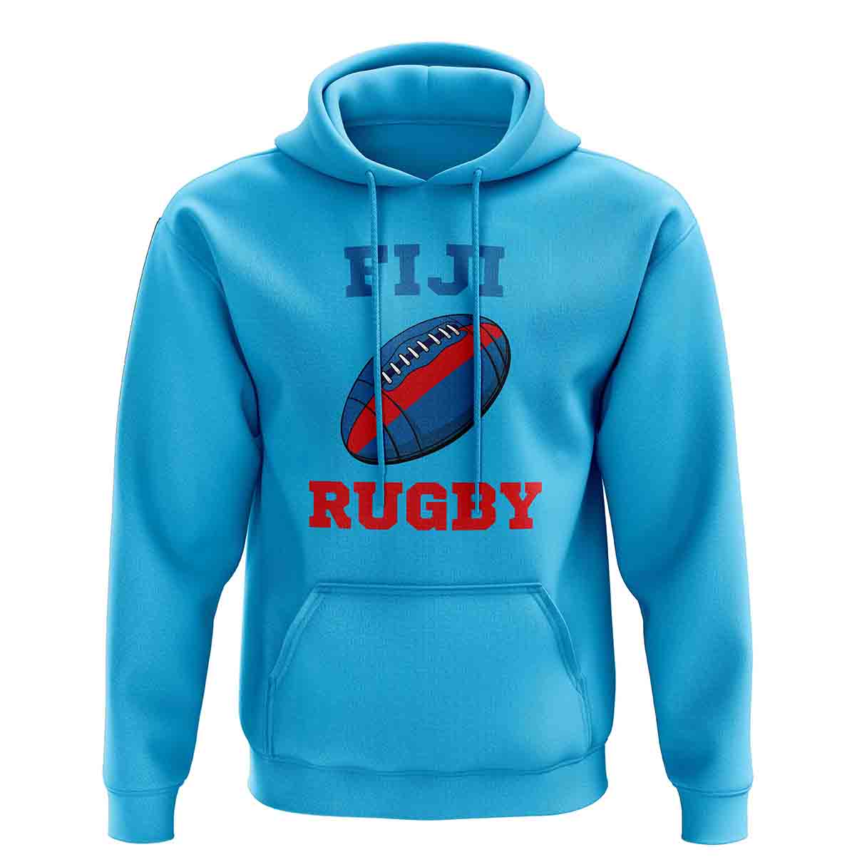 Fiji Rugby Ball Hoody (Sapphire Blue)_0