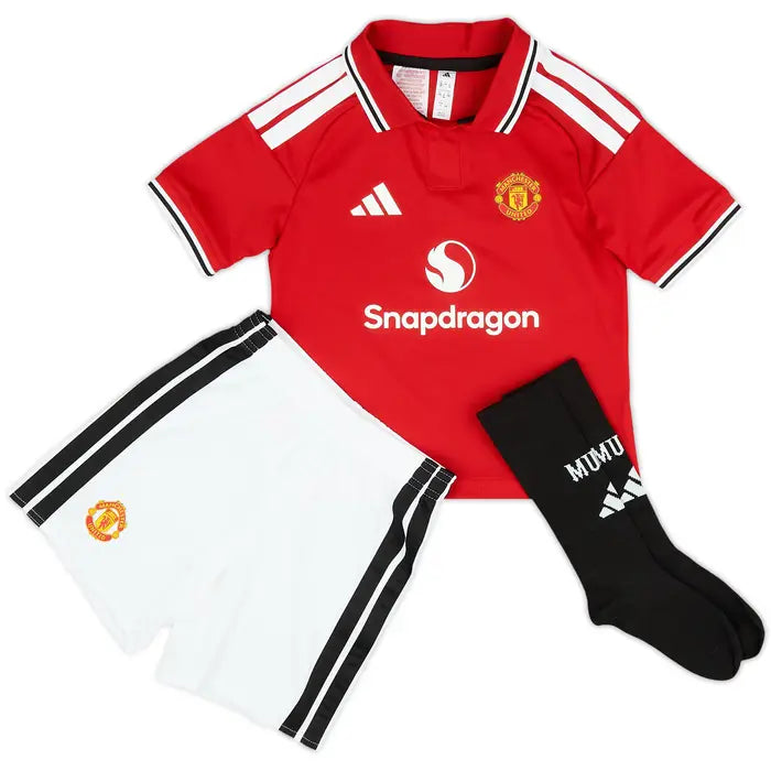 Man United 2026/27 Home Kids Kit