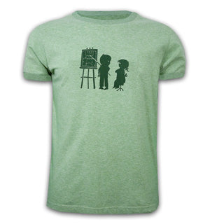 Mens Offside Melee Basic T - Green 85% cotton - 15% Acryl_0