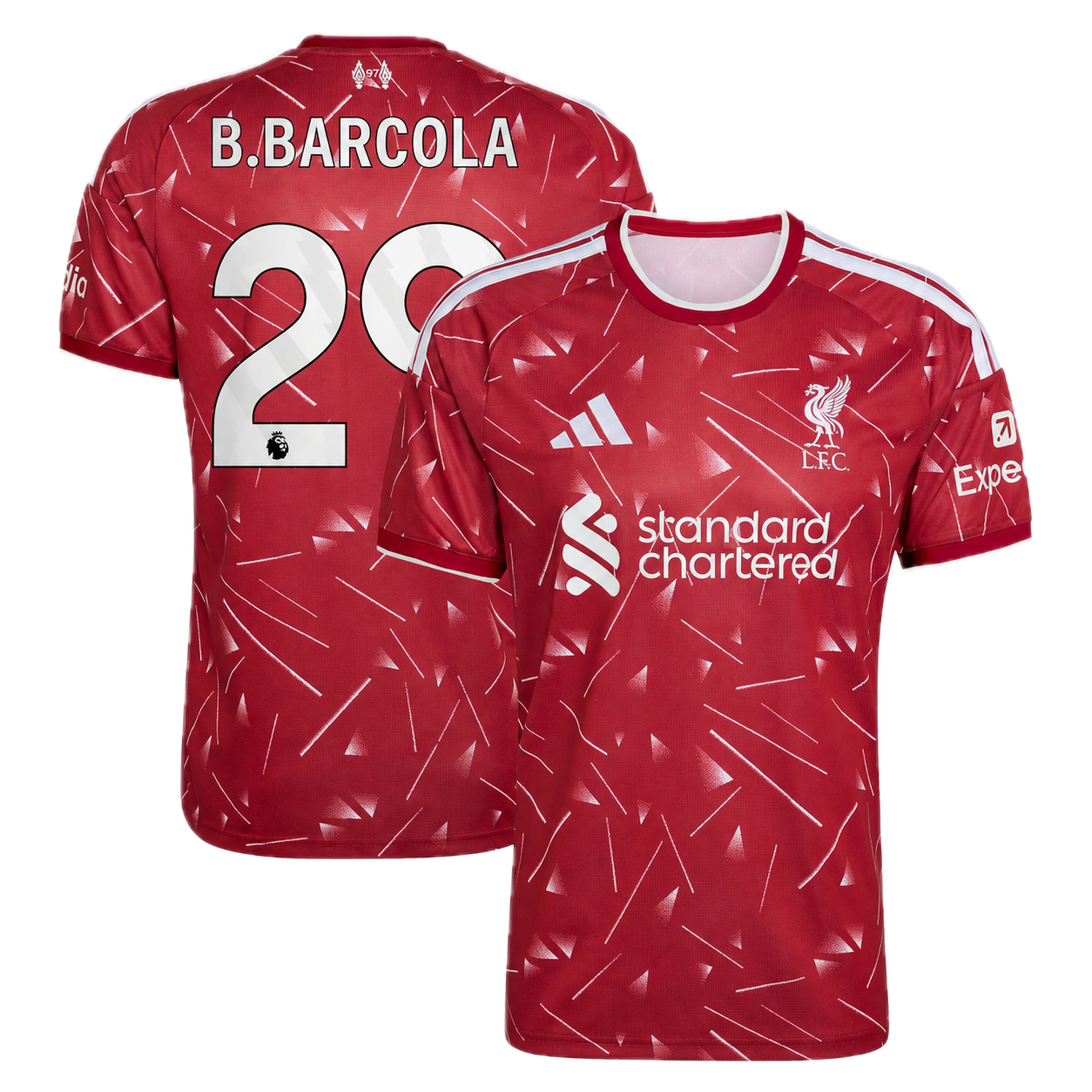 Liverpool 2026/27 Barcola Home Shirt