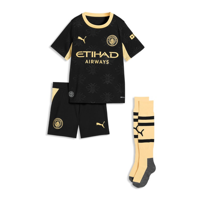 Man City 2026/27 Away Kids Kit