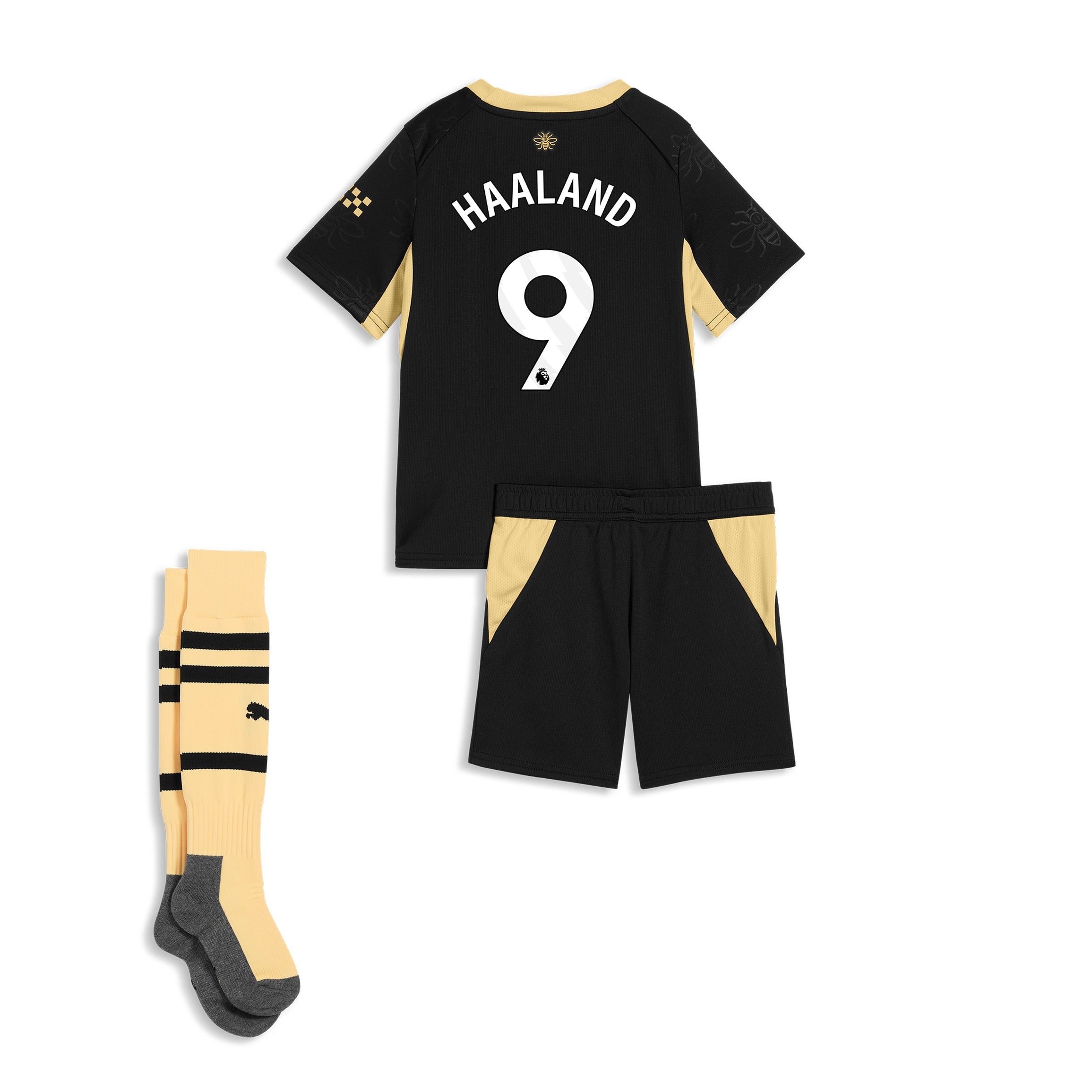Man City 2026/27 Haaland 9 Away Kids Kit