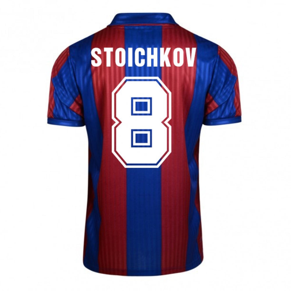 Score Draw Barcelona 1992 Home Shirt (Stoichkov 8)_0