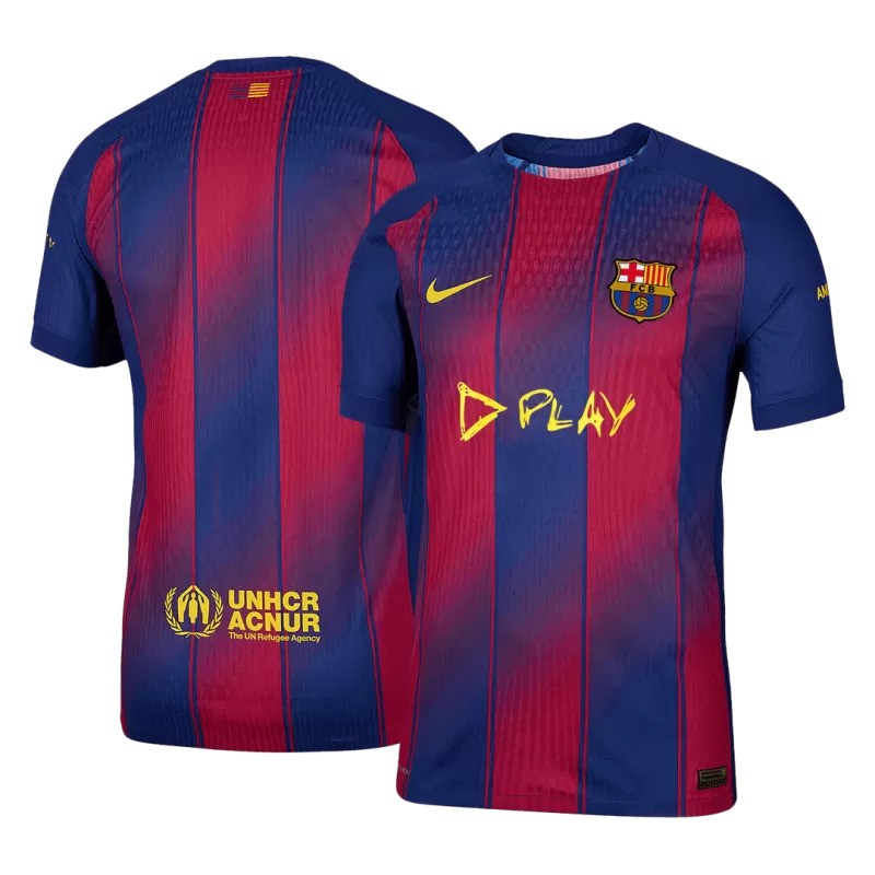 Barcelona X Ed Sheeran 2025/26 Player Version Jersey