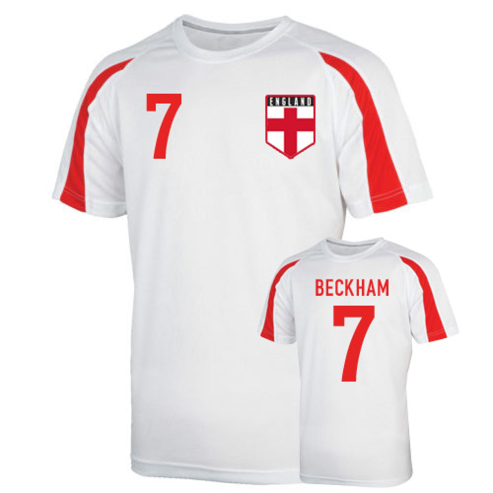 England Sports Training Jersey (beckham 7)_0