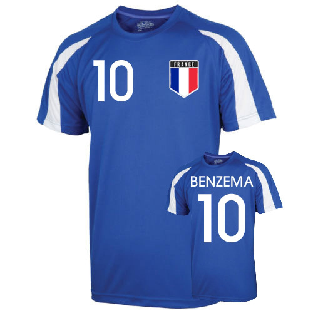 France Sports Training Jersey (benzema 10) - Kids_0