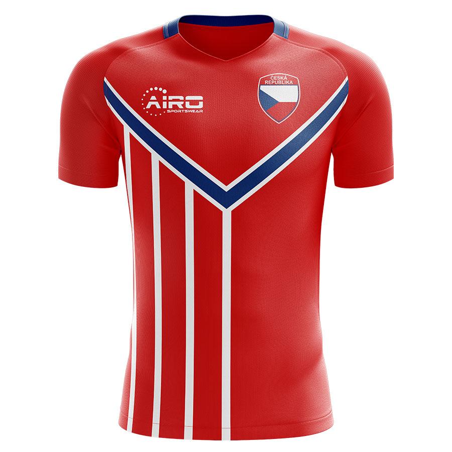 Czech Republic 2023-2024 Home Concept Football Kit (Airo)_0