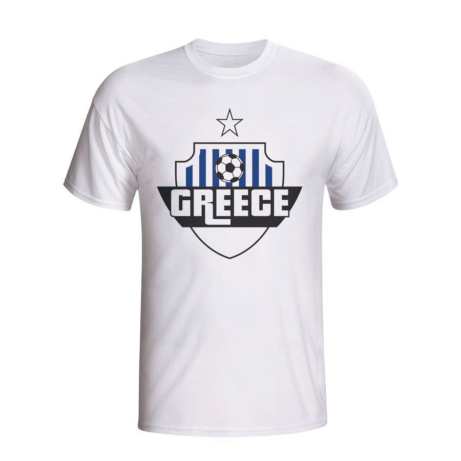 Greece Country Logo T-shirt (white)_0