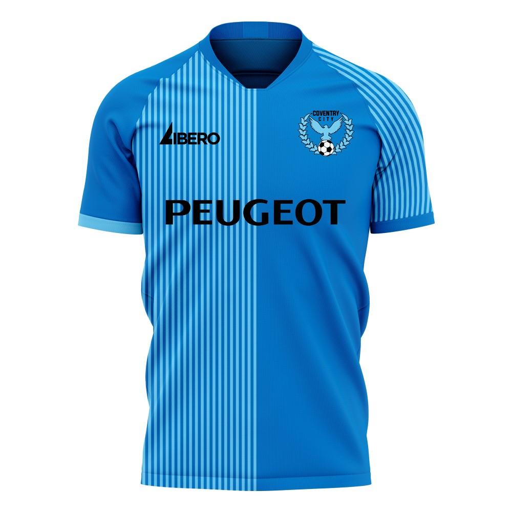 Coventry 2023-2024 Home Concept Football Kit (Libero) - Kids_0