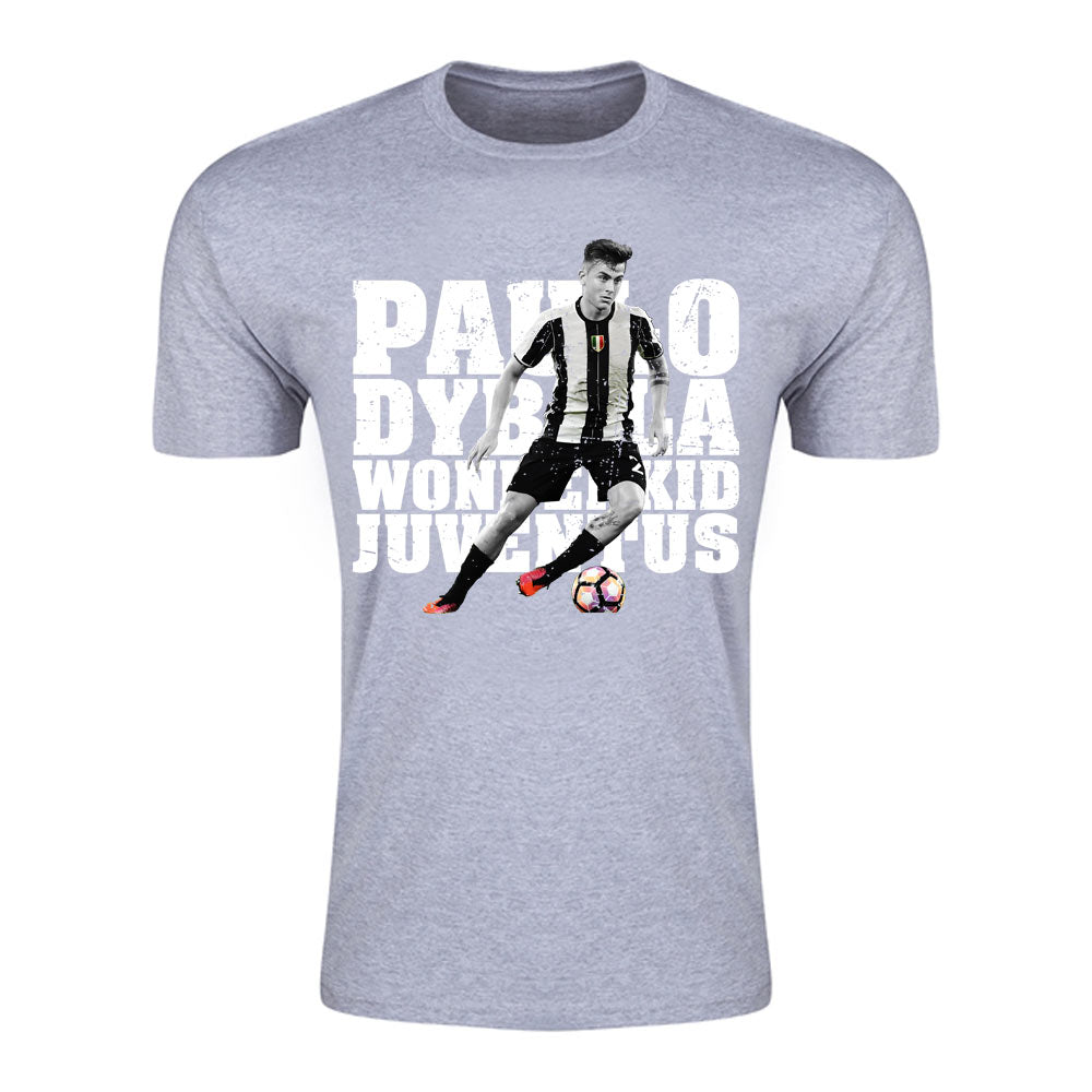 Paulo Dybala Juventus Wonderkid T-Shirt (Grey) - Kids_0