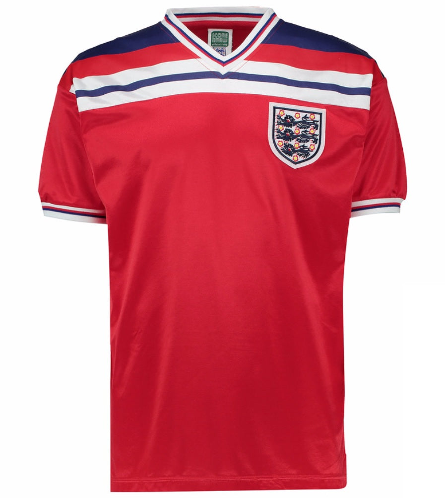 Score Draw England 1982 Away Shirt_0