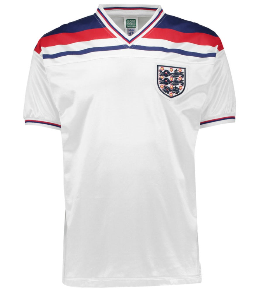 Score Draw England 1982 Home Shirt_0