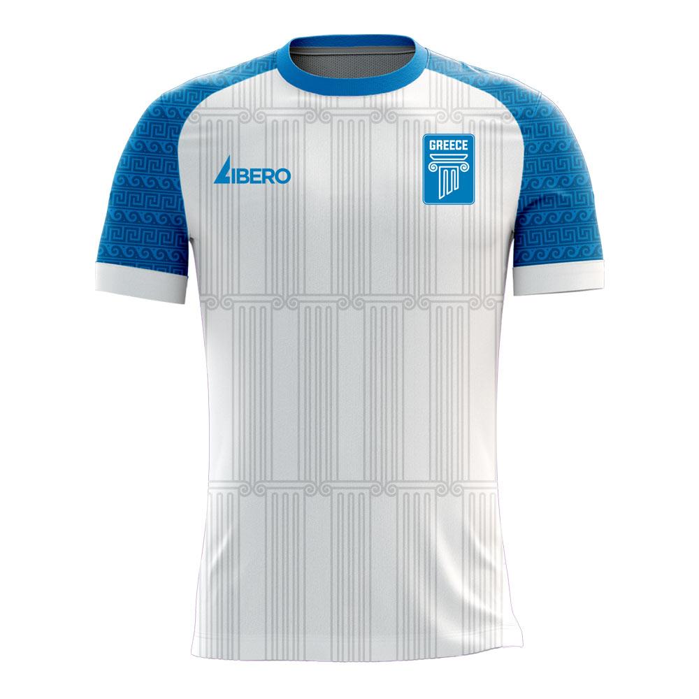 Greece 2023-2024 Home Concept Football Kit (Libero) - Adult Long Sleeve_0