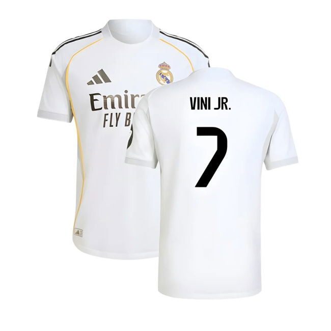 Real Madrid 2025/26 Vini Home Player Jersey
