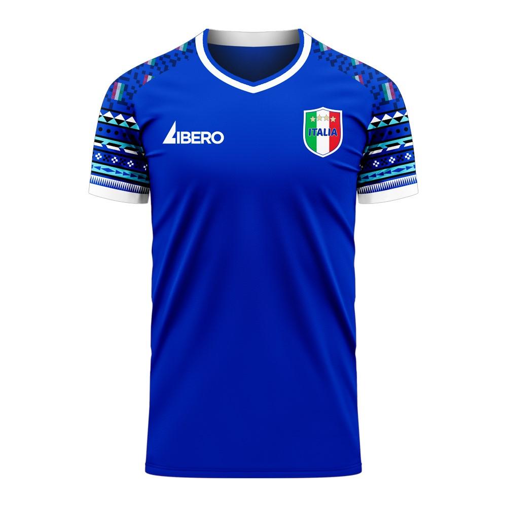 Italy 2023-2024 Home Concept Football Kit (Libero)_0