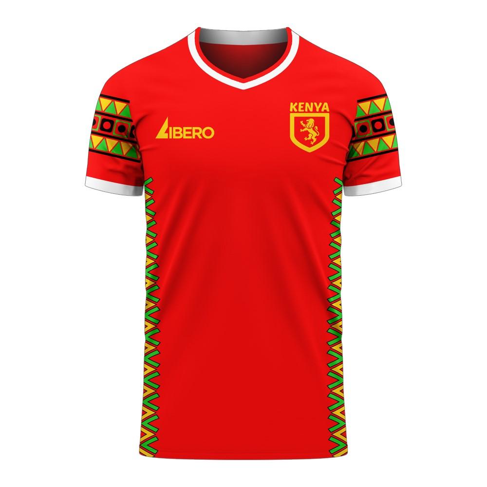 Kenya 2023-2024 Home Concept Football Kit (Libero) - Adult Long Sleeve_0