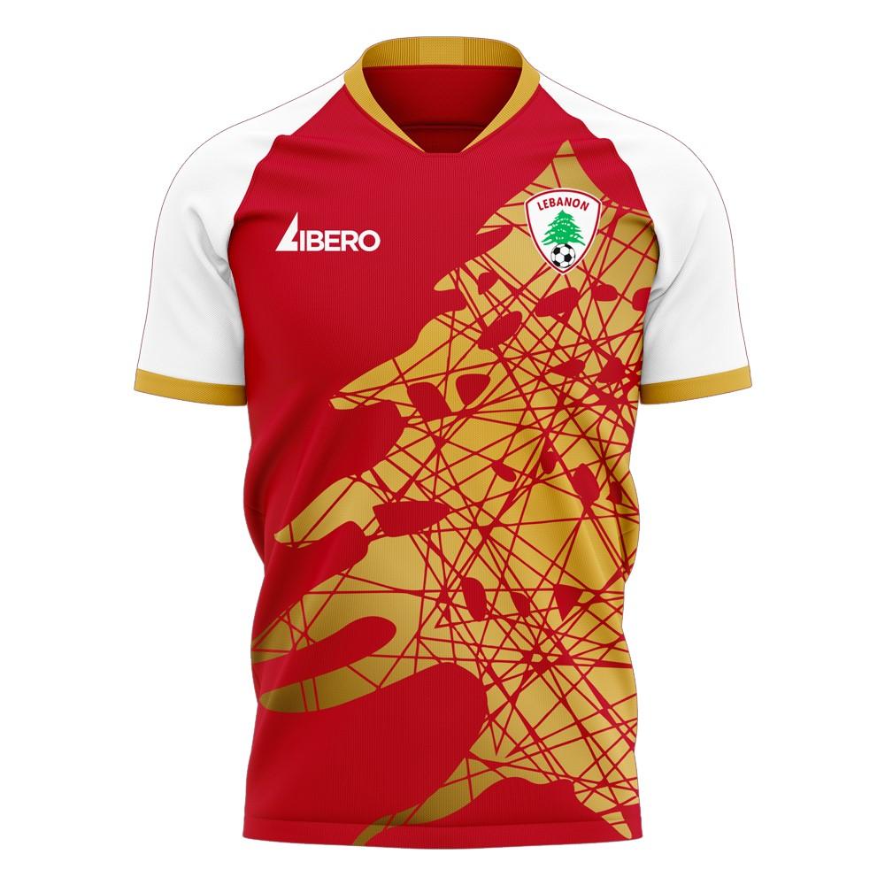 Lebanon 2023-2024 Home Concept Football Kit (Libero)_0