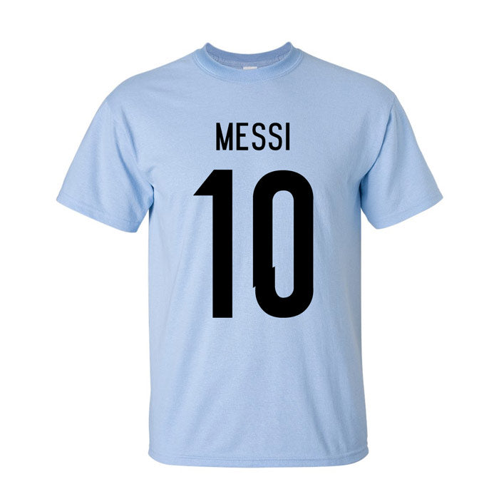 Lionel Messi Argentina Hero T-shirt (sky)_0