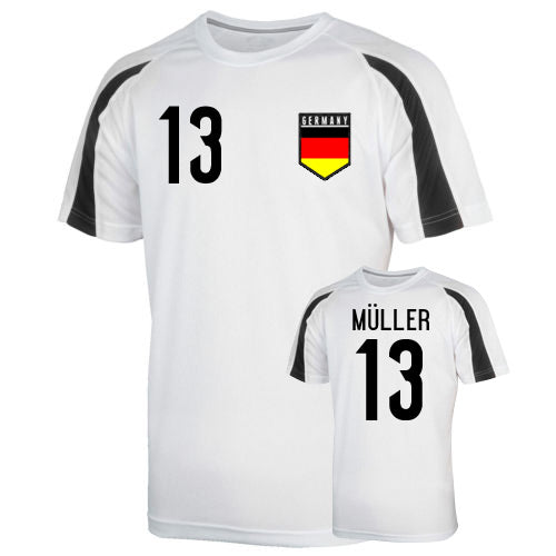 Germany Sports Training Jersey (muller 13) - Kids_0