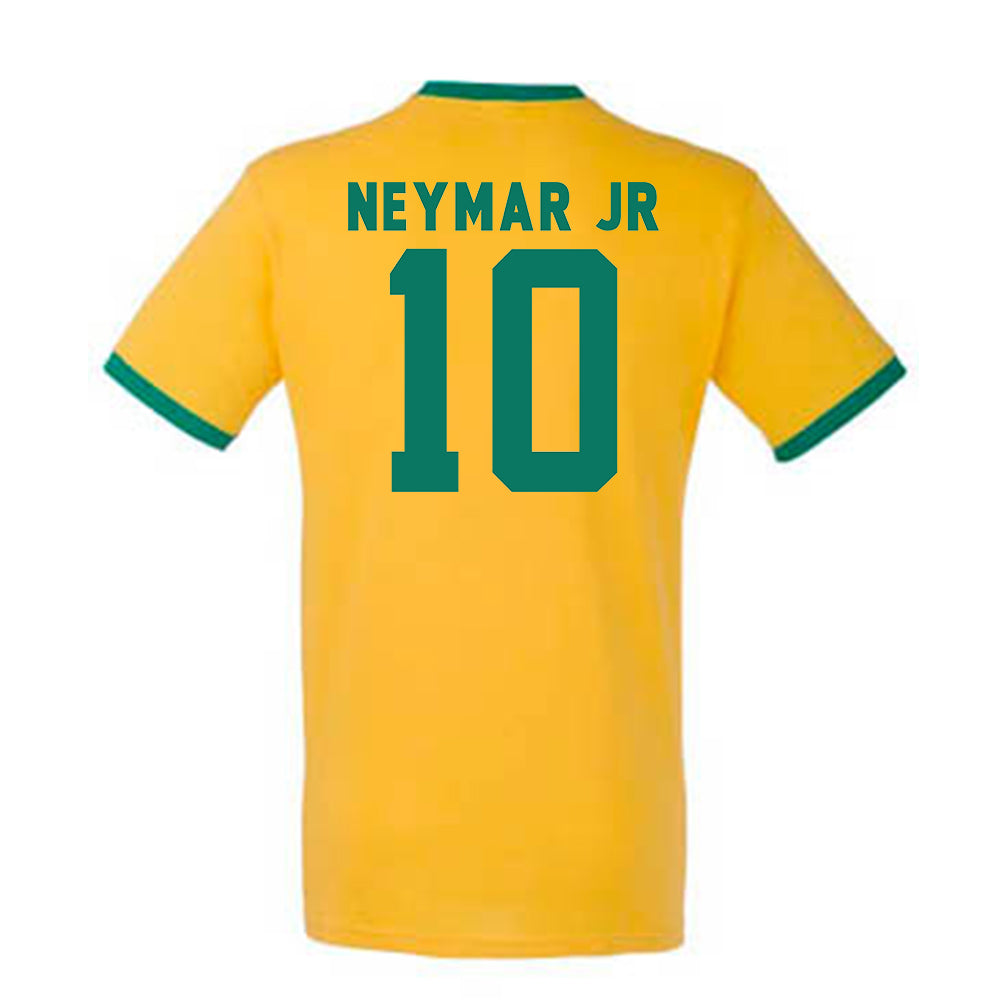 Neymar Brazil Ringer Tee (yellow)_0