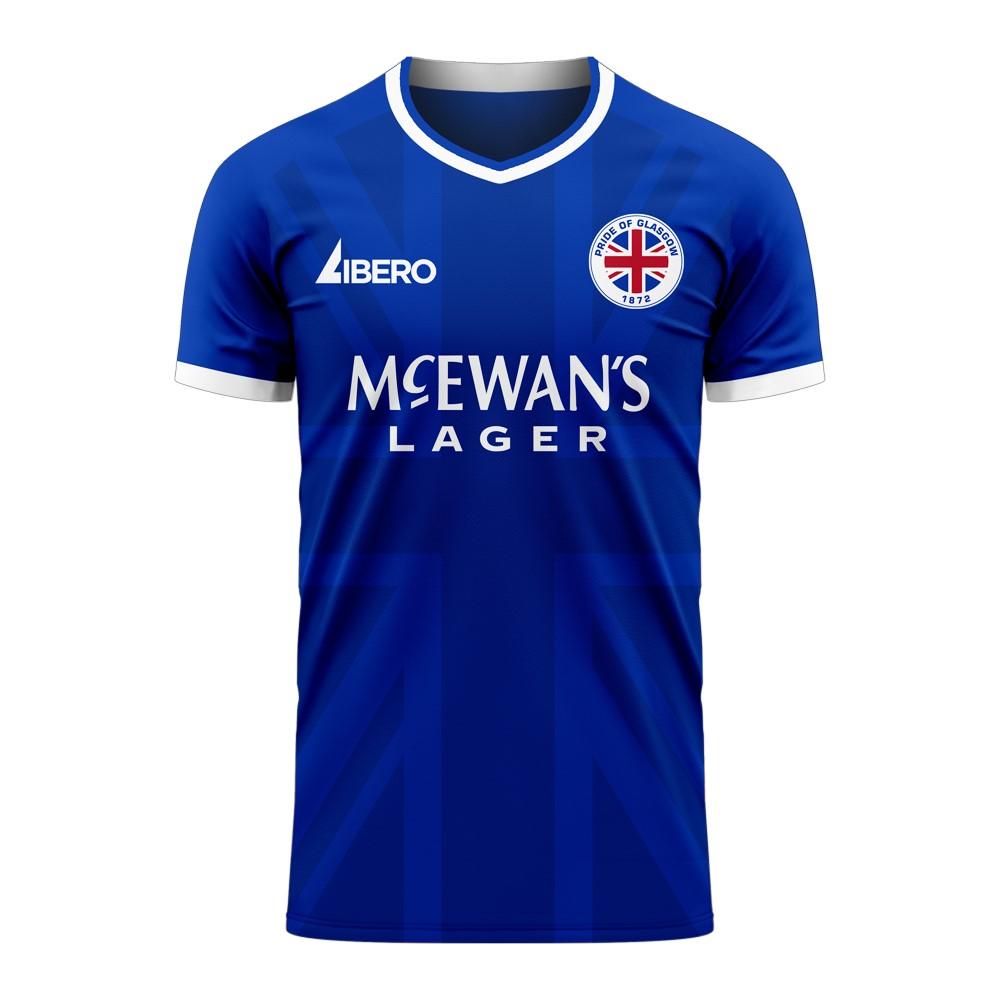 Glasgow 2023-2024 Home Concept Football Kit (Libero) - Womens_0