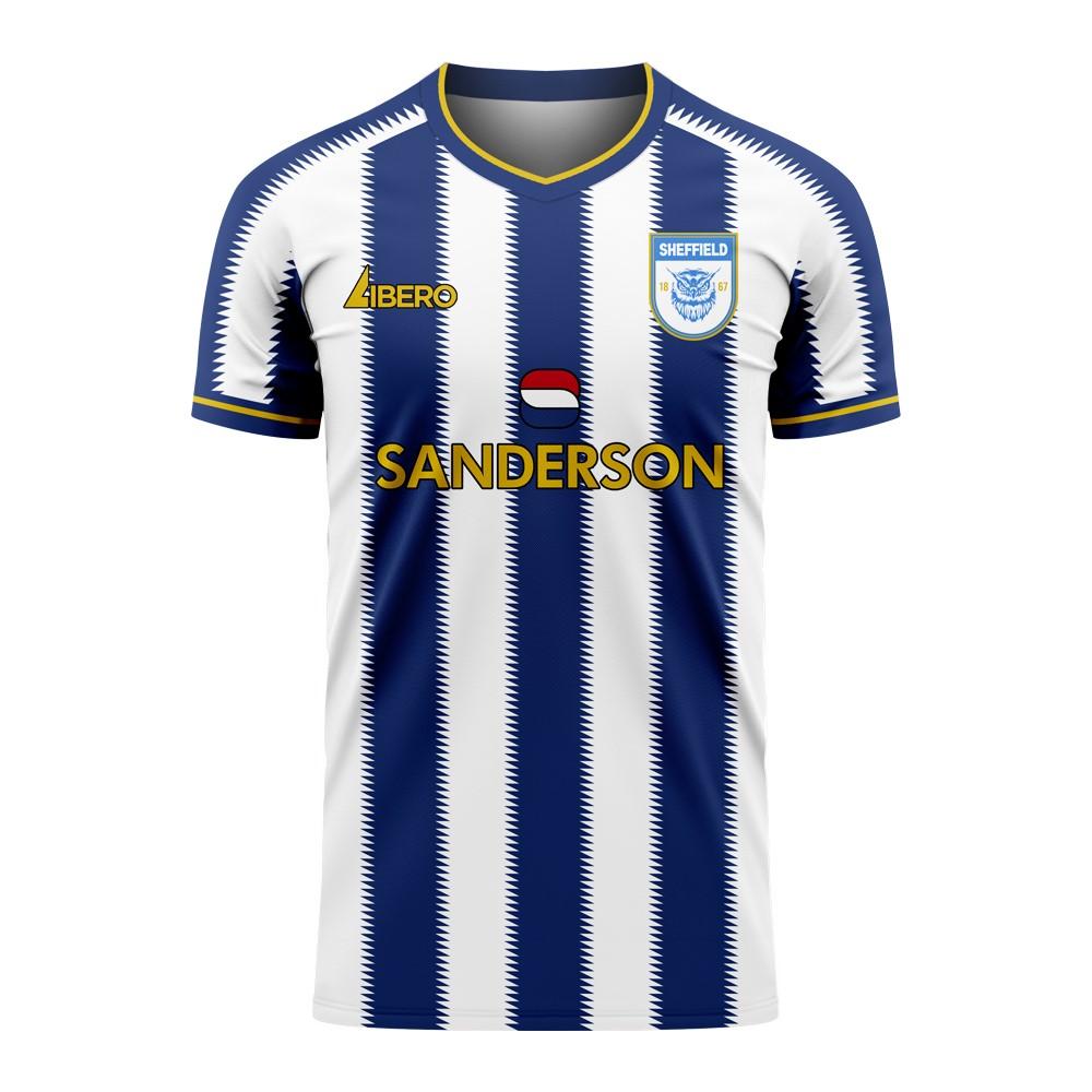 Sheffield 2023-2024 Home Concept Football Kit (Libero) - Adult Long Sleeve_0