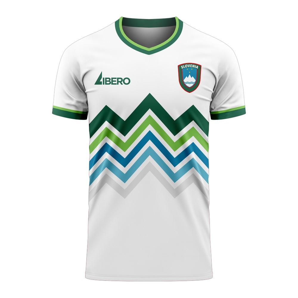 Slovenia 2023-2024 Home Concept Football Kit (Libero) - Adult Long Sleeve_0