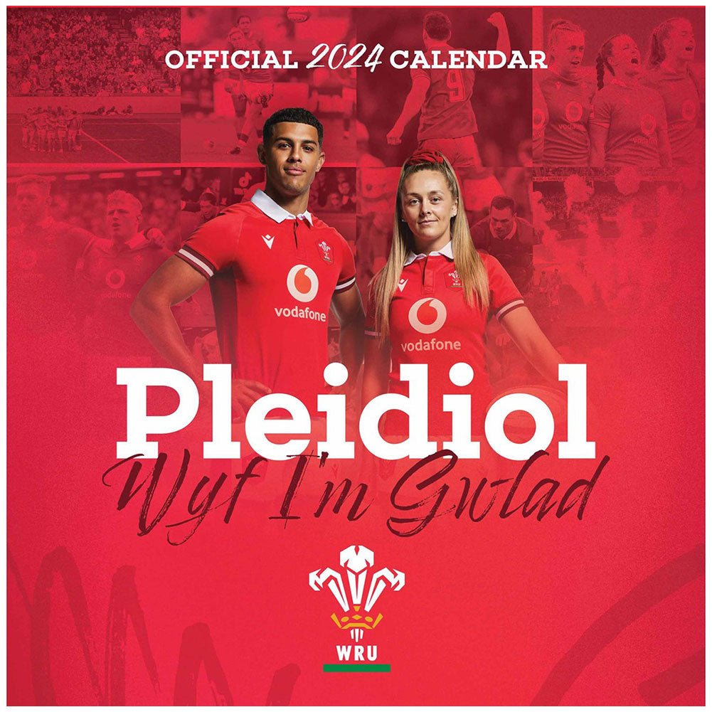 Wales RU Square Calendar 2024_0