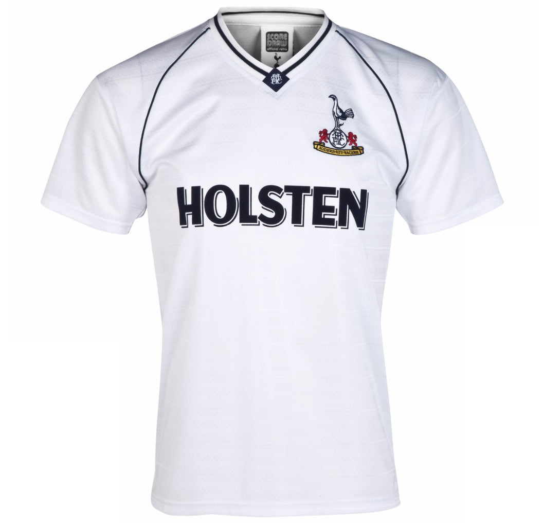 Score Draw Tottenham Hotspur 1991 Home Shirt_0